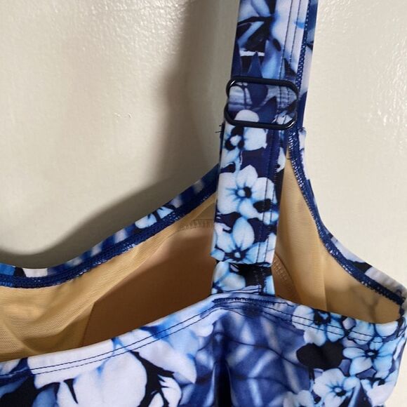 FLARED TANKINI SWIMSUITS FOR ALL- Ode to Denim color- Size 8 - Picture 8 of 15